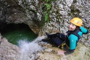 Bovec : Excursion passionnante en canyoning dans le canyon de Sušec