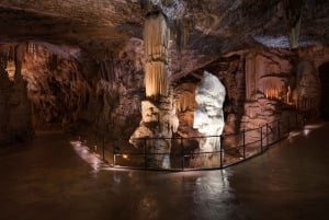 Da Capodistria: tour di 5 ore alle Grotte di Postumia e al Castello di Predjama