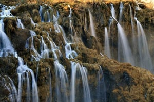 Splitistä tai Trogirista: opastettu retki Plitvicen järville