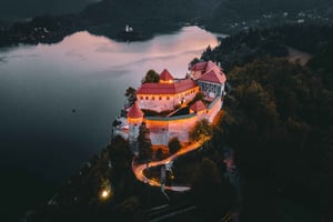 Fra Zagreb: Privat tur til Ljubljana, Bled-søen og slottet