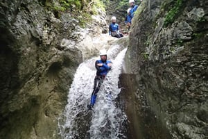 Lago di Bled: Escursione di rafting e canyoning con fotografie