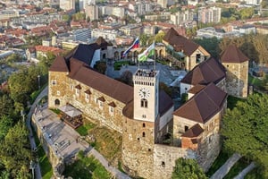 Ljubljana : Billet d'entrée au château avec option funiculaire