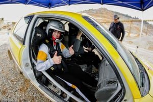 Lubiana: esperienza di copilota in un'auto da rally