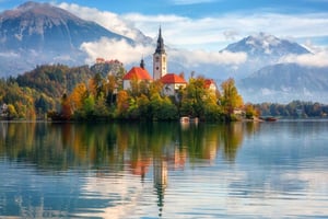 Privat dagstur: Zagreb til Ljubljana og Bledsøen