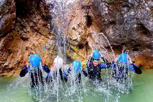 TOP CANYONING: Monkey Garden – 100 % bedste familie-canyoning