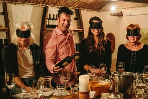 Dégustation de vin avec un sommelier