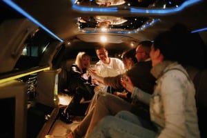 GDANSK: Limousine Club Tour - Klubbliv med inträdesbiljetter