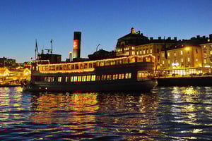 Stockholm: Christmas Buffet Lunch Cruise with Mulled Wine