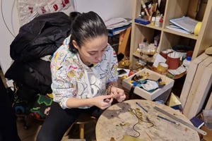 Bucarest : Real Roma Community - Atelier d'artisanat