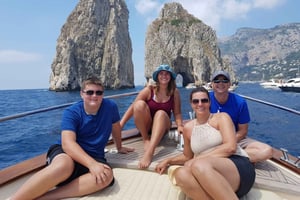 Capri : Tour en bateau privé depuis Sorrente
