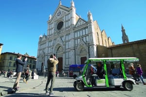 Firenze: Miljøvennlig bytur med golfbil og audioguide