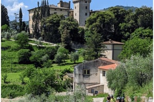 Florens: Hästridningstur med vinprovning och transfer