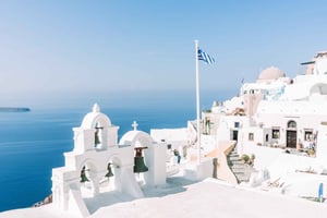 Da Paros: escursione di un giorno a Santorini