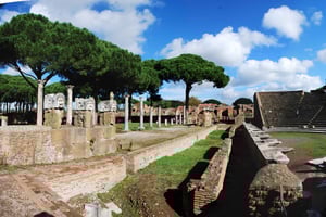 Fra Roma: Ostia Antica-ruinene