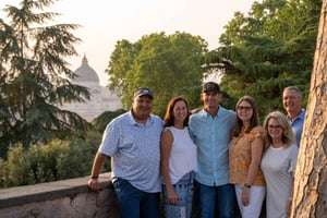 Golfkärrykierros Roomassa & ammattimainen valokuvaus