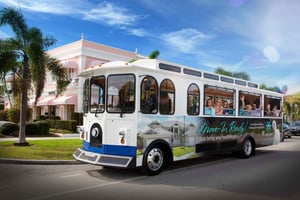 Naples, Florida: begeleide trolleytour (hop-on hop-off)