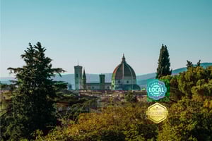 Private Hiking Florence Tour mit Wein und Mittagessen oder semi-pri