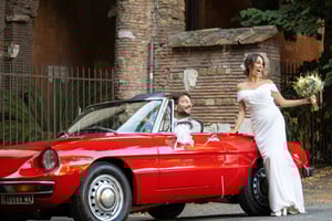 Ammattimainen valokuvaaja Roomassa