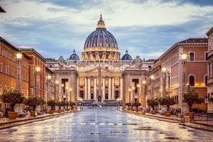 ローマサン・ピエトロ大聖堂ツアー（ガイド付き