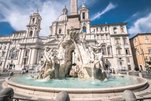Roma: Panteão e Piazza Navona — Excursão noturna particular