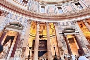 Rzym: wejście do Panteonu z przewodnikiem i interaktywną aplikacją