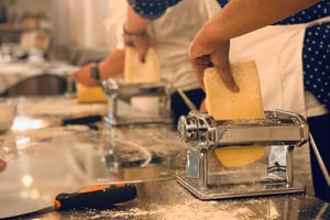 Rome: Pasta Making Class with Tiramisu & Wine PRIVATE OPTION