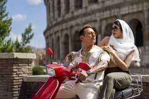 Рим: индивидуальная поездка на Vespa с профессиональной фотосессией