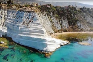 San Leone: Scala dei Turchi Private Boat Tour with Aperitif
