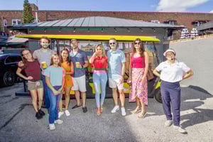 Petersburg: zwiedzanie śródmieścia elektrycznym wózkiem golfowym