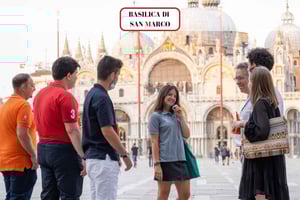 Venedig: Guidet tur til Markuspladsen og terrasse