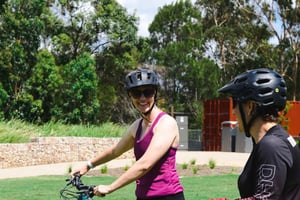 カルンドラ：女性向けマウンテンバイクスキルコーチング