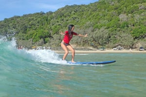 Learn to Surf Australia's Longest Wave & Beach Drive Tour
