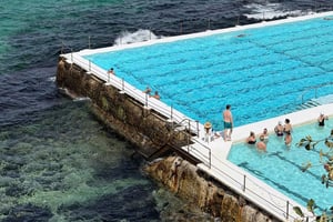 Bondi: lokaal ochtendritueel, kustwandeling en zwemmen bij ijsbergen
