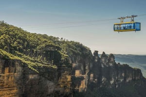 Fra Sydney: Dagstur i Blue Mountains og Hop-on, Hop-off-tur