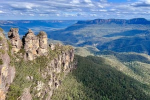 Au départ de Sydney : Visite privée des Montagnes Bleues avec parc animalier