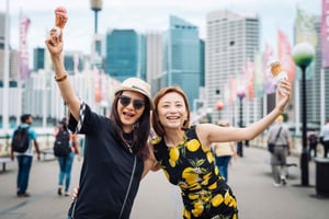 Séance photo romantique pour couples à Sydney