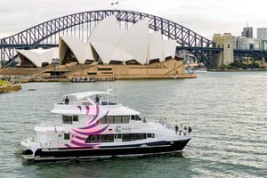 Sydney : Déjeuner-croisière dans le port de Sydney avec boisson de bienvenue