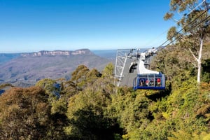 Sydney: Blue Mountains, Sydney Zoo og Scenic World-dagstur