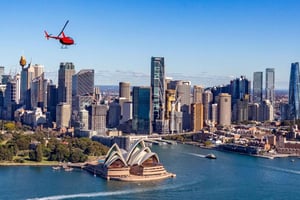 Sydney Harbour: 20 Minute Private Helicopter Flight for 2