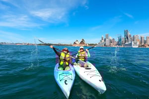 Sydney : visite en kayak en petit groupe de l'Opéra et du Harbour Bridge