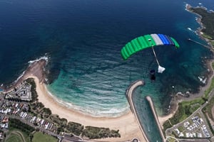 Sydney, Shellharbour: 15,000ft Tandem laskuvarjohyppy rannalla