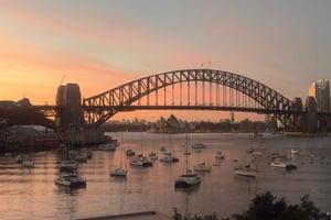 シドニー：オペラハウスを眺めながら楽しむカップル向け日の出カヤックツアー