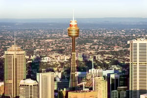 Sydney Tower Eye: Sydney Sydney Sydney: Sisäänkäynti näköalatasanteella