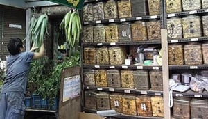 Herb Market, Cing Cao Alley