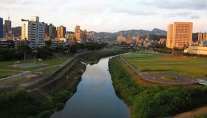 Jingmei River Fietspad
