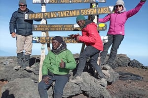 5 päivän Kilimanjaro-kiipeily Marangu-reitillä