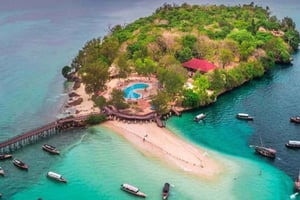 FRA NUNGWI/KENDWA: JOZANI-SKOGEN, FENGSELSØYA OG STEINBYEN