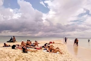 Da Cidade de Pedra: piquenique no banco de areia com churrasco de marisco