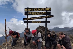 Kilimanjaro: Shira-platån till Cathedral point 3872m Dagsvandring