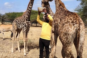 Moshi: Serval Wildlife Tour med mat och dryck